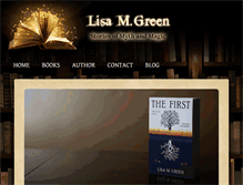 Tablet Screenshot of lisamgreen.com